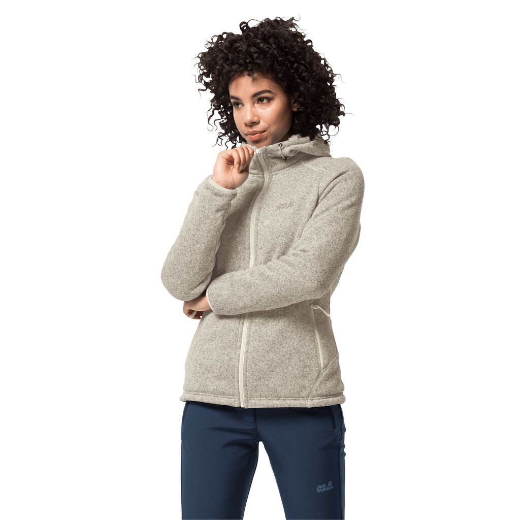 Jack Wolfskin LAKELAND Női Fleece Kabát Fehér - GXSLYN-571